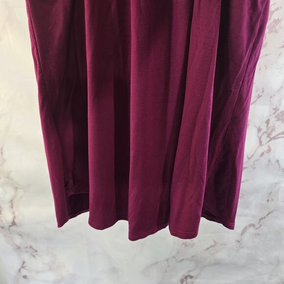 Shebird Tank Top Womens 4 Small Red Built In Padded Bra Freedom Maroon Shirt - Picture 7 of 9